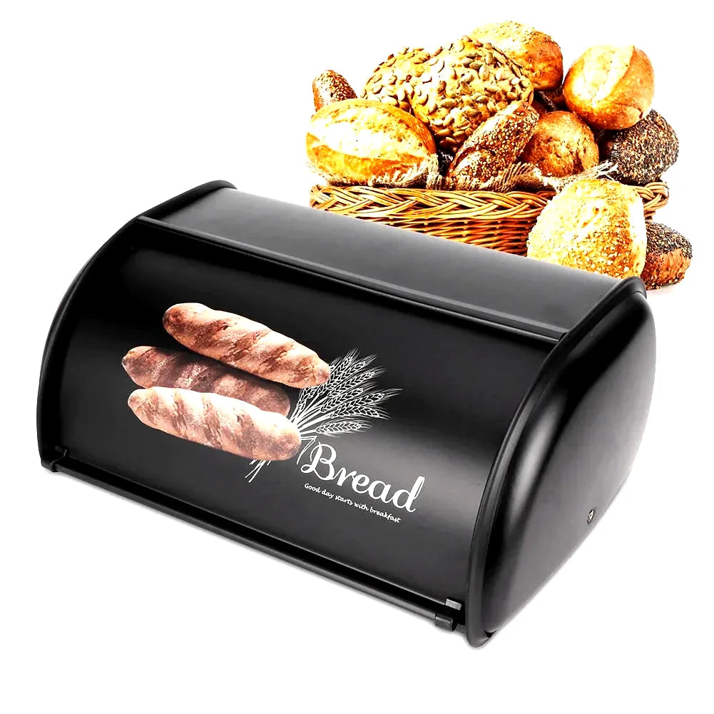 Boite à Pain En Inox - échelle de taille réelle 🗑️ SRC-ALIEXPRESS
