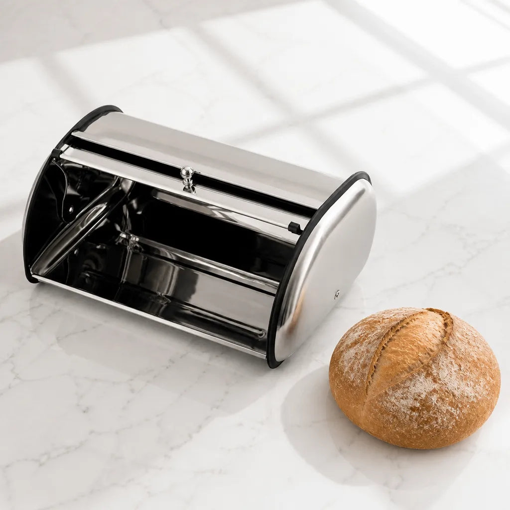 Boite à Pain Inox Brossé