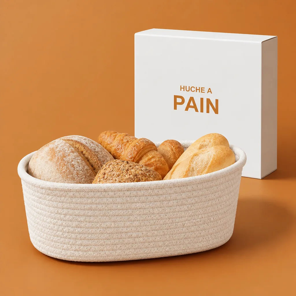 Corbeille À Pain Blanc