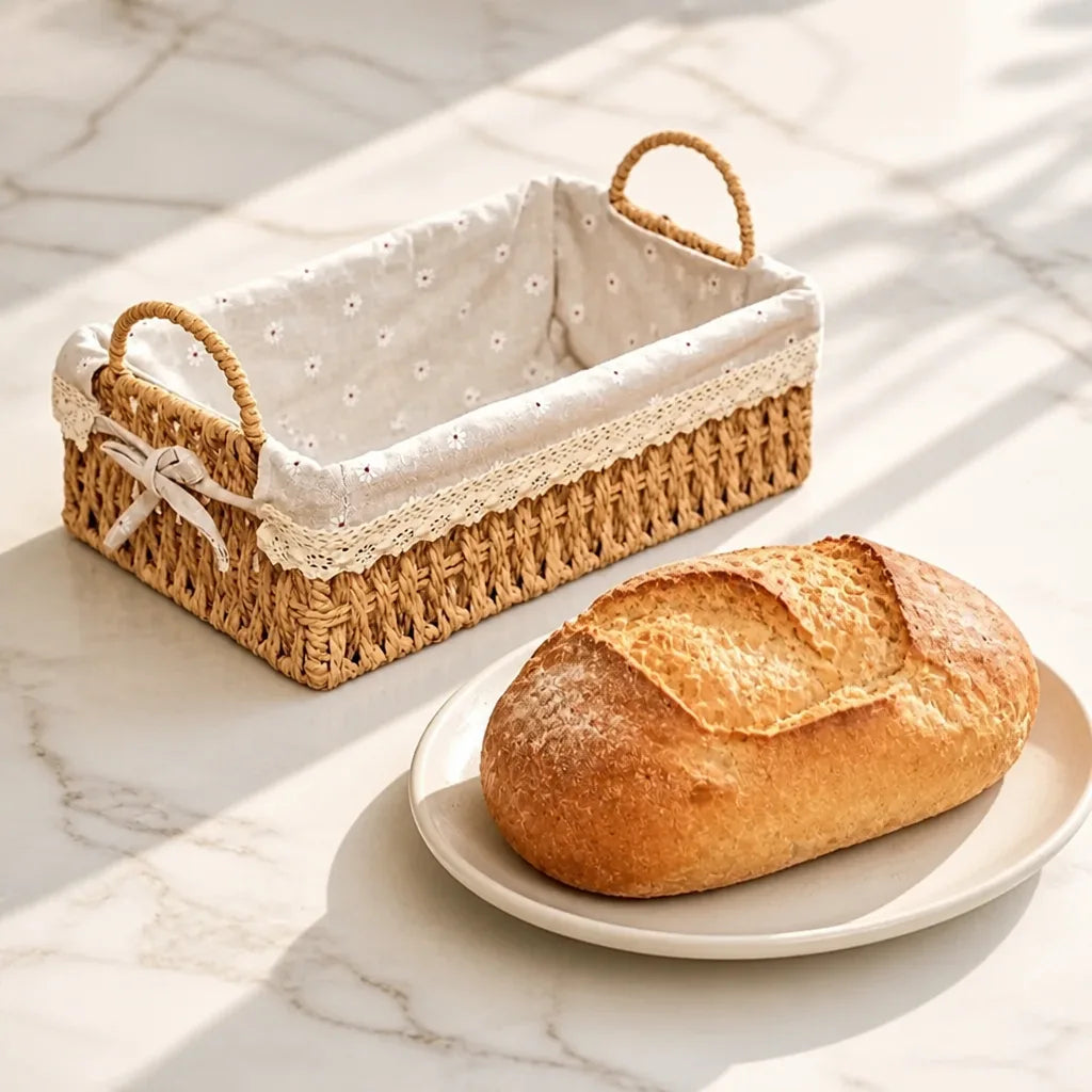 Corbeille à Pain De Table Tressée