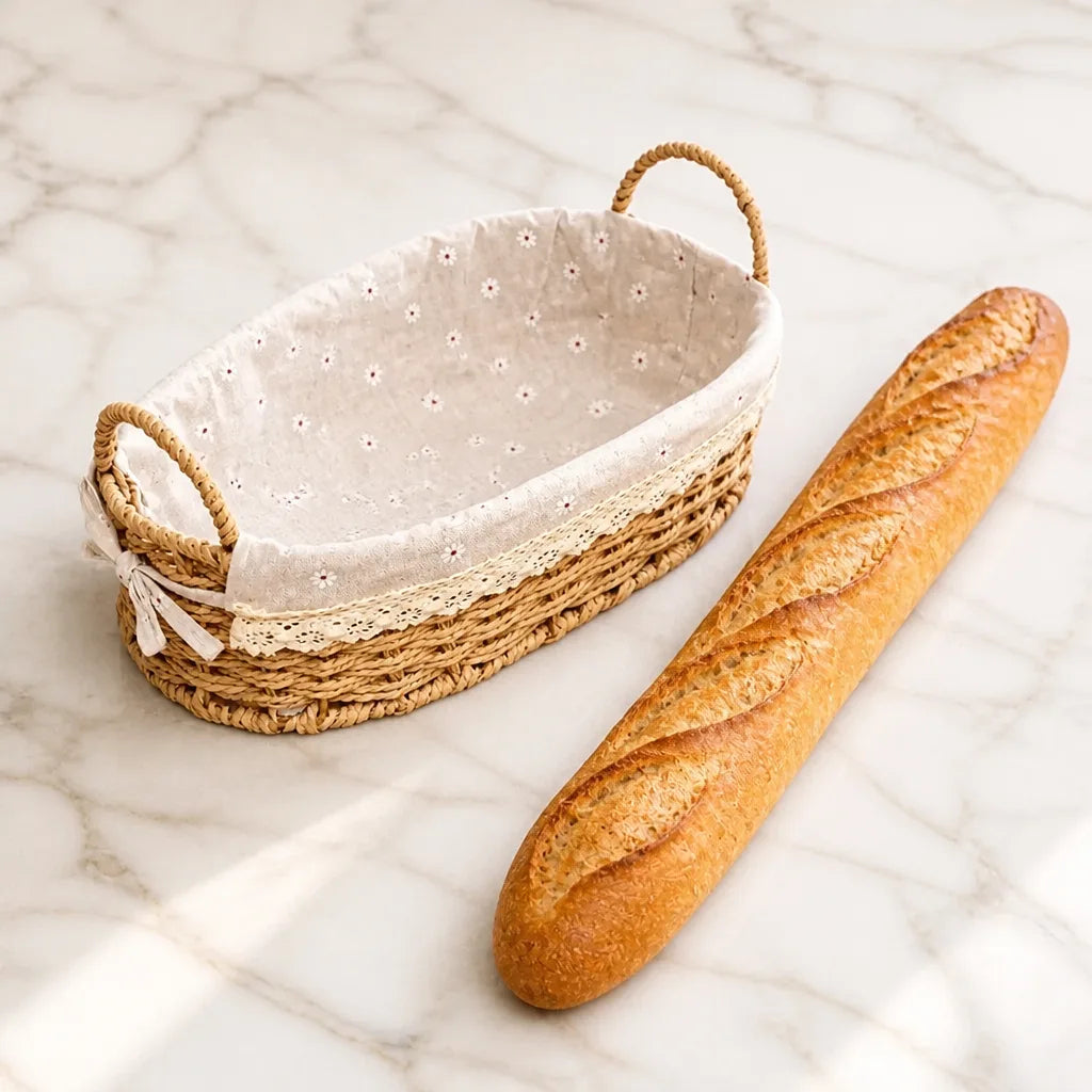 Corbeille a Pain De Table Tressee
