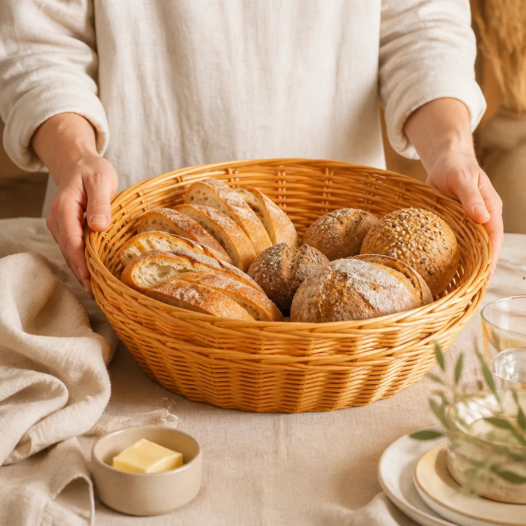 corbeille-a-pain-ronde-rotin