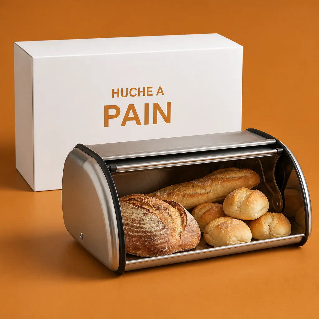 Huche À Pain Acier Inoxydable