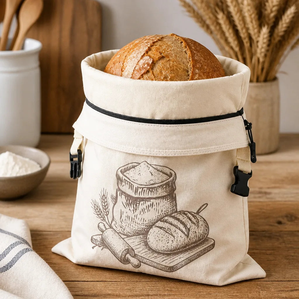 Sac À Gros Pain Rond De Campagne