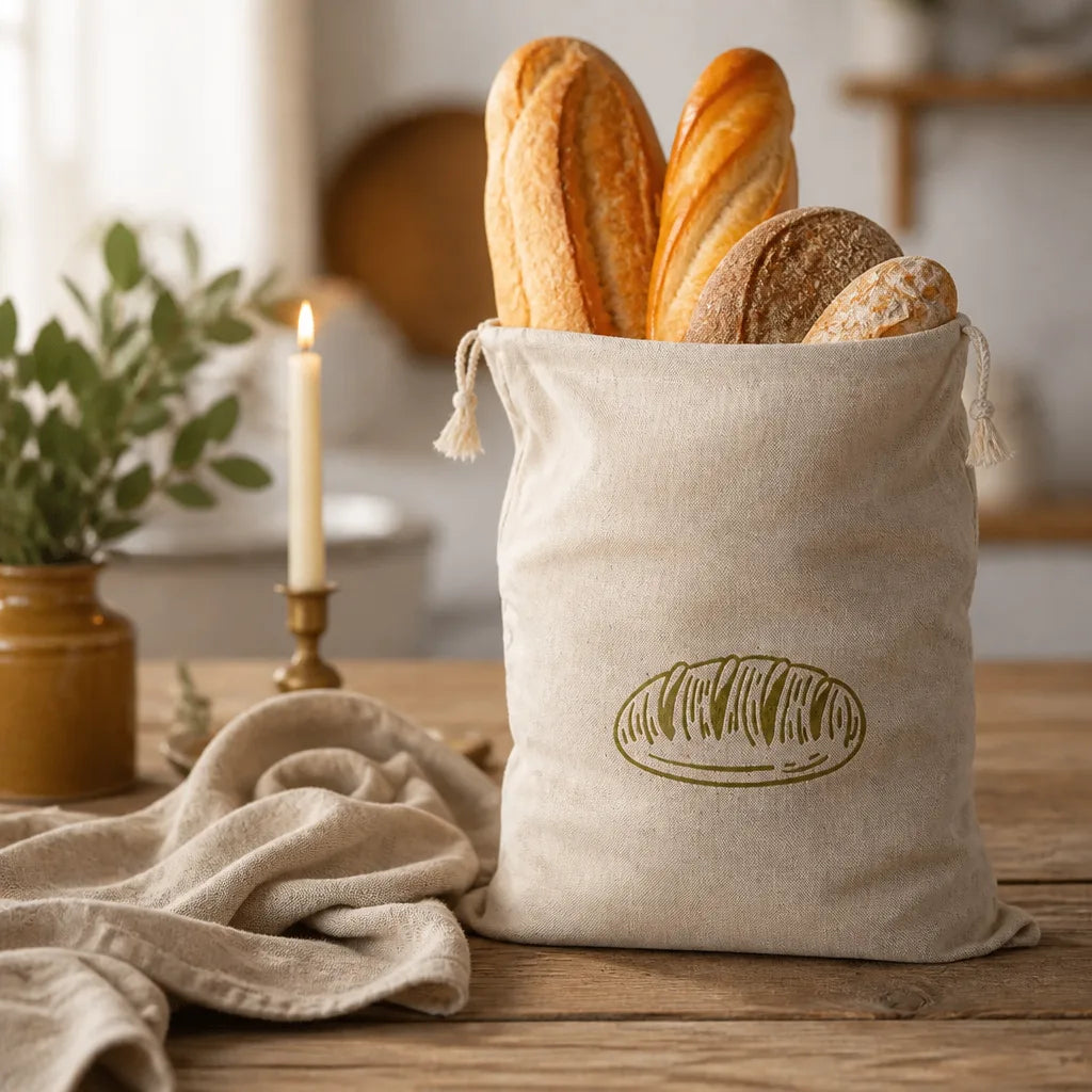 Sac à Pain Coton Bio