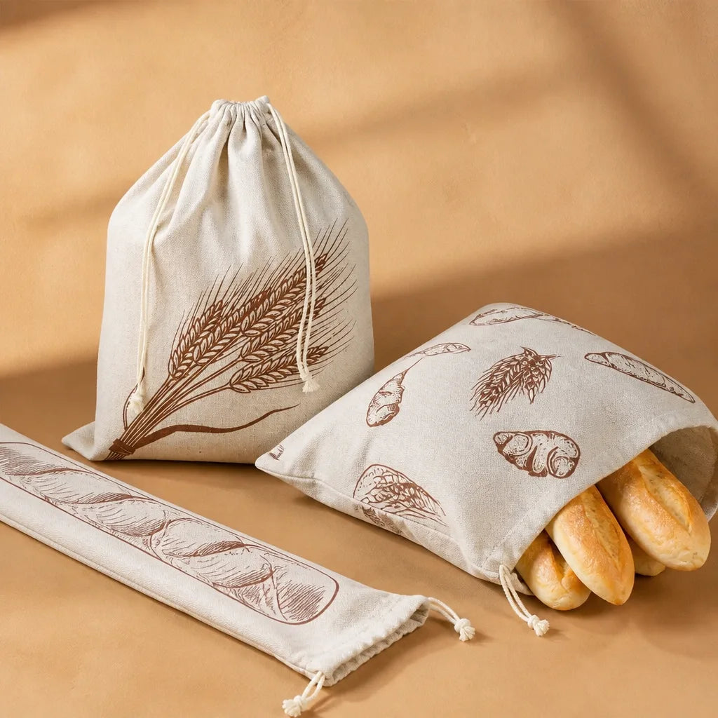 Sac à Pain En Lin