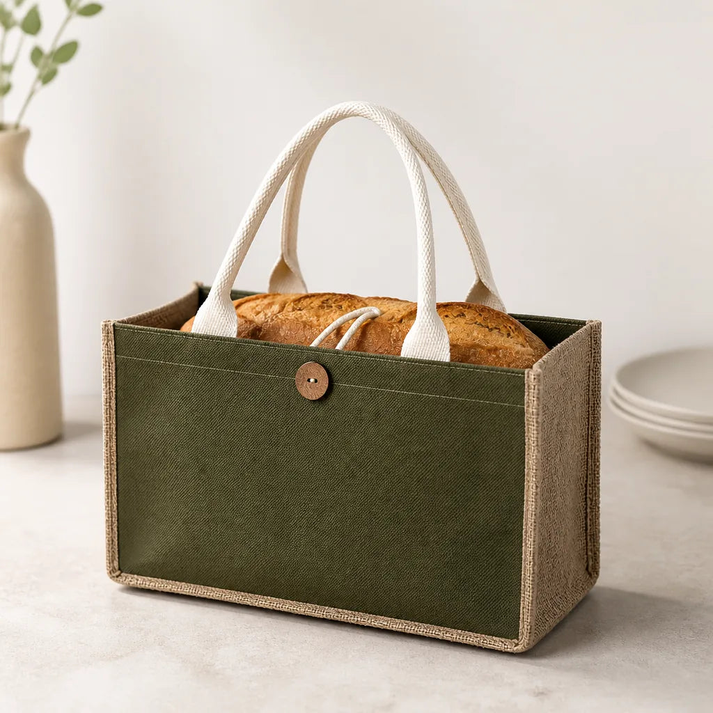 Sac À Pain Toile De Jute